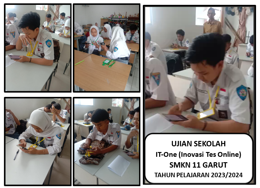 Foto Ujian Sekolah SMKN 11 Garut IT One